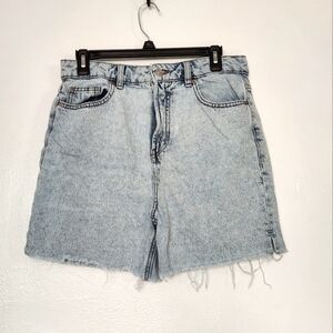 Primark High Waisted Cut Off Shorts Size 8